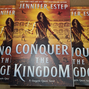 Conquer the Kingdom by Jennifer Estep - A Gargoyle Queen Novel  Paperback - NEW