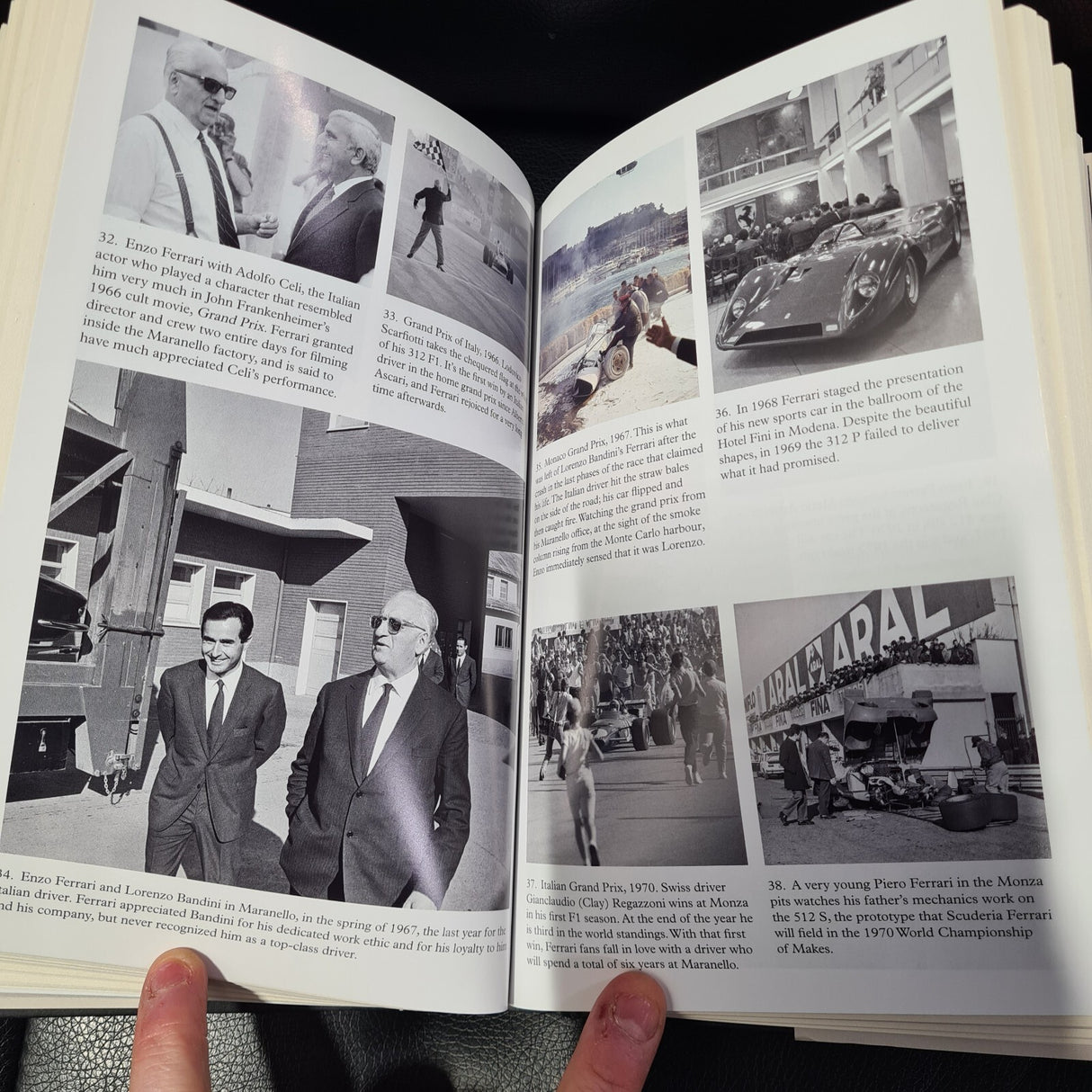 Enzo Ferrari The definitive biography of an icon Hardback by Luca Dal Monte