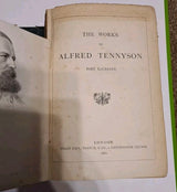 Tennyson's Works 1882 Kegan Paul Trench Antiquarian Hardback Poetry - Poor Cond