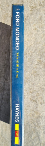 Haynes Ford Mondeo Petrol 1993 - Sept 2000 K to X  - New Sealed ( a bit dirty)