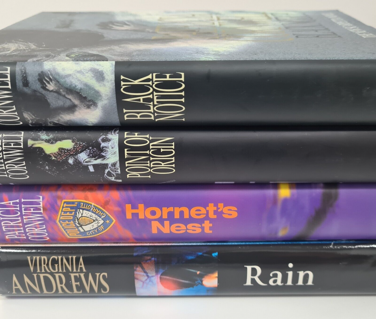 Patricia Cornwell x 3 & Virginia Andrews x 1 BCA Hardback Book Bundle Pre-Owned