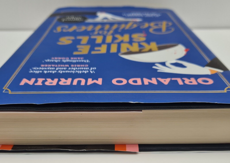 SIGNED Copy Knife Skills for Beginners by Orlando Murrin 1st Edition Hardback