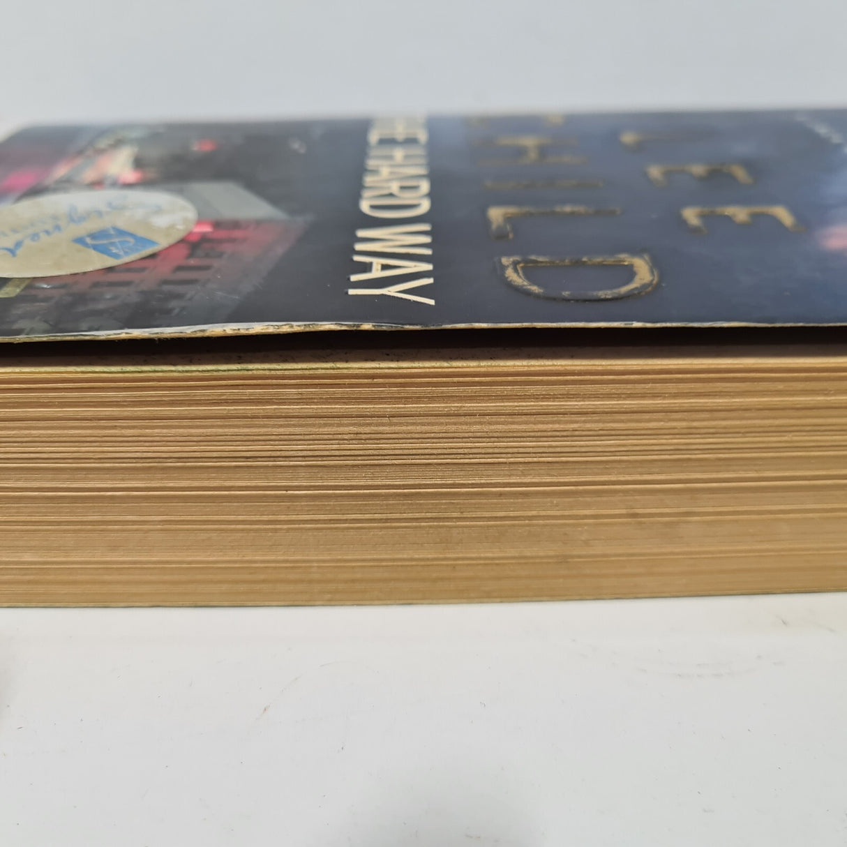 The Hard Way by Lee Child - Small Paperback - Signed - Pre-Owned