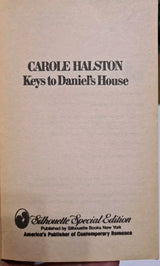 Keys to Daniel's House Paperback Carole Halston - Pre-Owned 