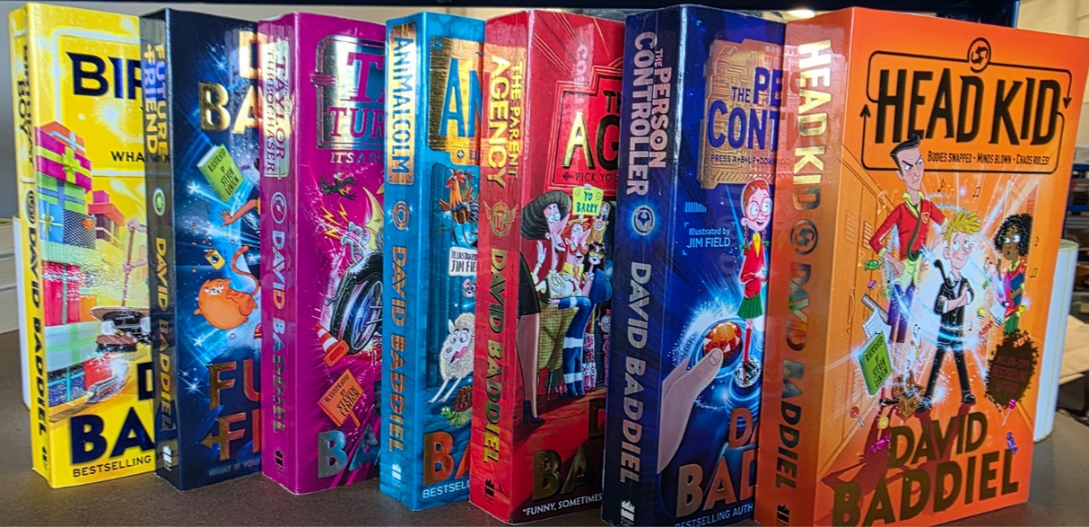 David Baddiel Paperbacks Book Bundle x 7  Head Kid, Birthday Boy, Animalcolm etc