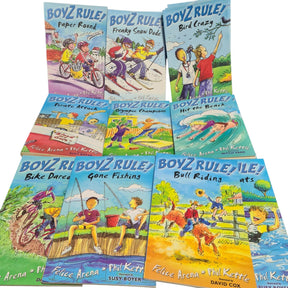 Boyz Rule! Big Book Bundle Some Duplicates See Photos - Pre-Owned