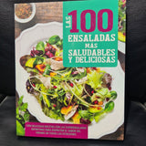 Las 100 Ensaladas Mas Saludables In Spanish - Salad Recipes - Brand New Book