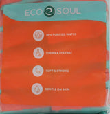 ECO SOUL Bamboo Flushable Toilet Wet Wipes  - 12 Packs Of 48 - Extra Large Wipes